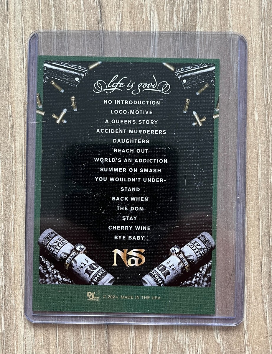 Nas - Life Is Good Vinyl 2LP LE /1000 Coke Bottle Clear LP