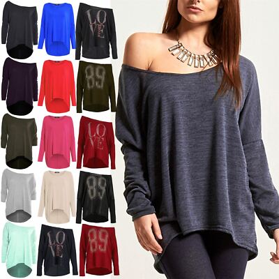 ladies bardot jumpers