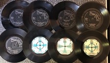Stevie Wonder Collection job Bundle lot 7 " vinyl Singles 45's x 8 motown