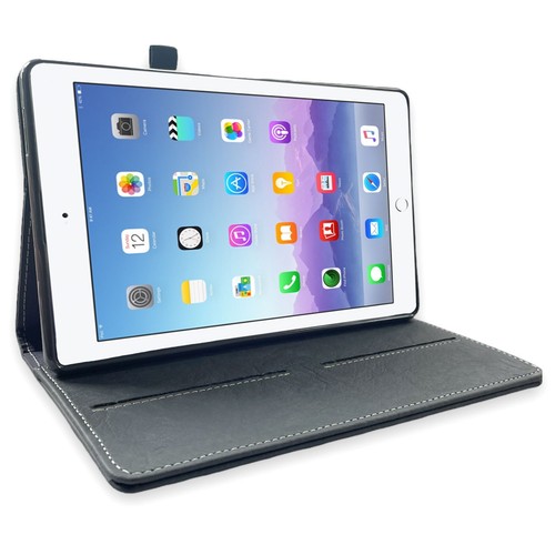Leder Smart Cover für alle Apple Modelle !!! Tablet Case Schutzhülle Tasche Etui - Bild 9 von 13