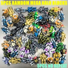 Random 5PCS Halo Mega Construx Bloks Party Building Toys Action Figure No Repeat
