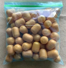 60 Kinder Surprise Tan empty Egg cases