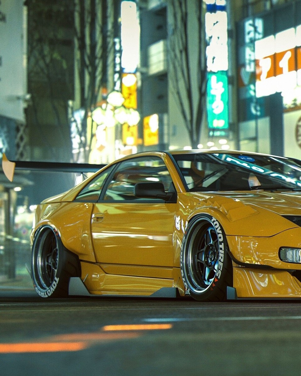 N@TURES様　　専用 1990-1996 Nissan 300ZX KBD Polyurethane Rear Fenders 90 91
