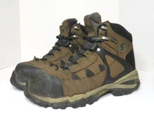 Timberland Pro Power Fit Boots Men's 10.5 M Vibram XL Comp Toe Waterproof Brown