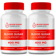  2 Pack Blood Sugar Complete Support Supplement Pills for Healthy Blood Levels