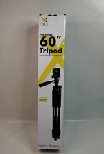 Xit 60 Inch Pro Series Full Size Camera Tripod For Camcorder & DSLRs w/ CarryBag