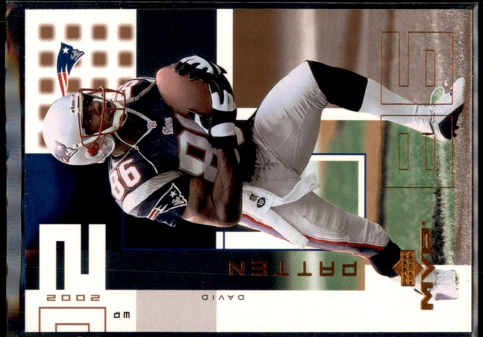 David Patten #141 2002 Upper Deck MVP