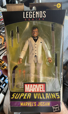 NEW MARVEL LEGENDS JIGSAW FIGURE VILLAINS SERIES IN HAND PUNISHER