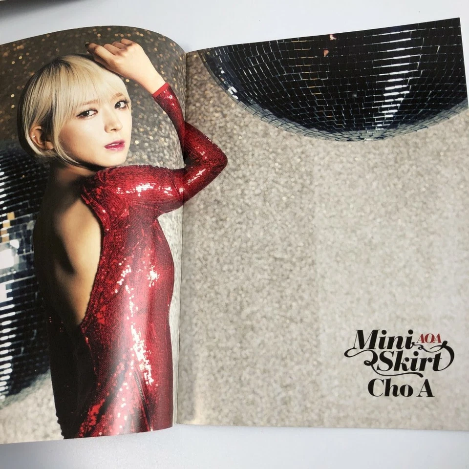 AOA Mini Skirt Type B JAPAN CD + PHOTOBOOKLET - Image 4 of 4