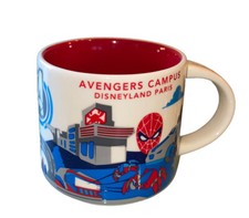 Marvel Mug Starbucks  Disneyland Paris You Are Here Collection Avengers Campus