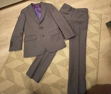 Isaac Mizrahi Boys 2 Piece Suit Gray Size 5