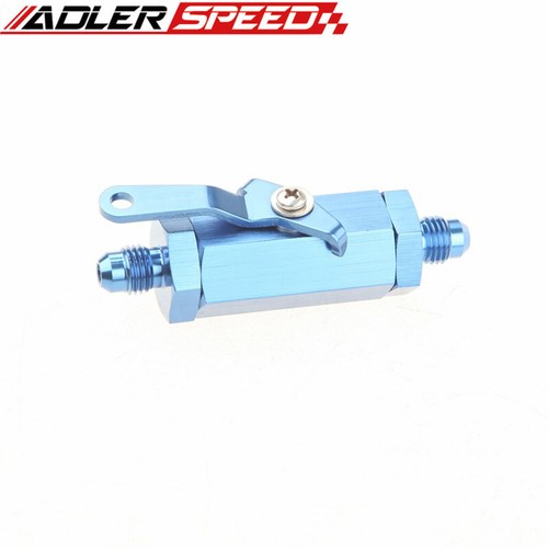 ADLERSPEED AN4 AN6 AN8 AN10 AN12 AN16 Fuel Shut Off Valve Fitting Aluminum - Picture 3 of 11