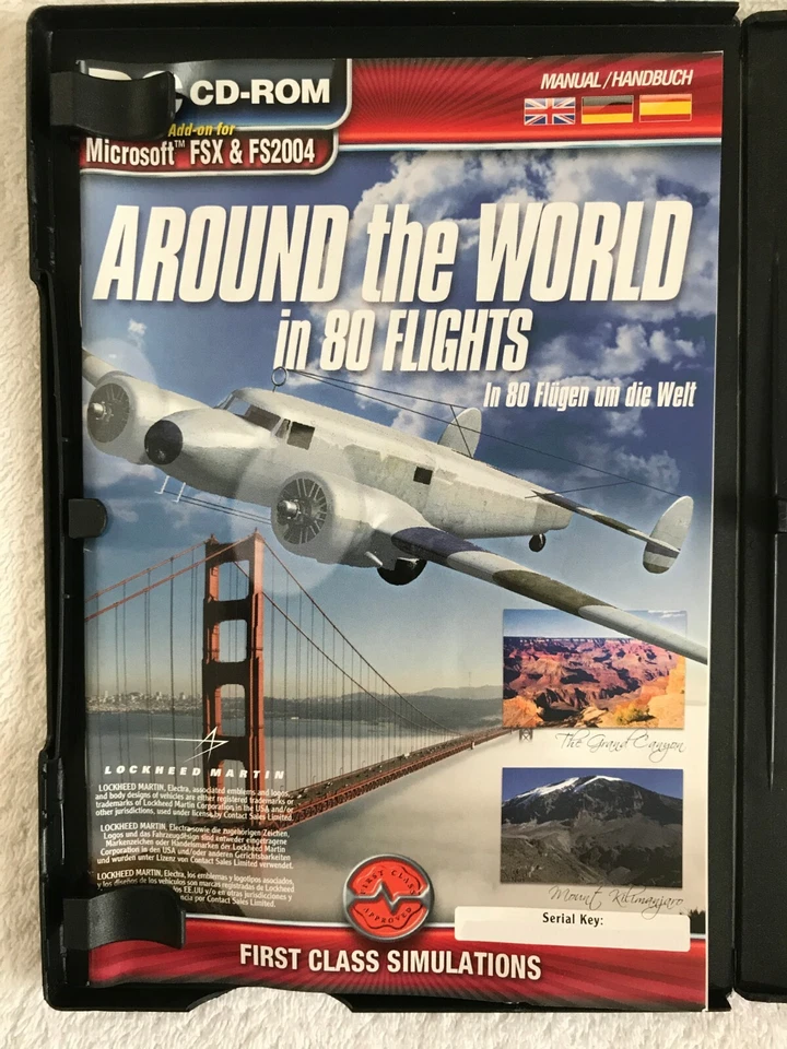 Around the World in 80 Flights - Windows PC - Complete - FS2004 & FSX - Image 3 of 4