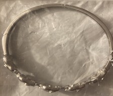 Silver tone 5 ELEPHANT BRACELET