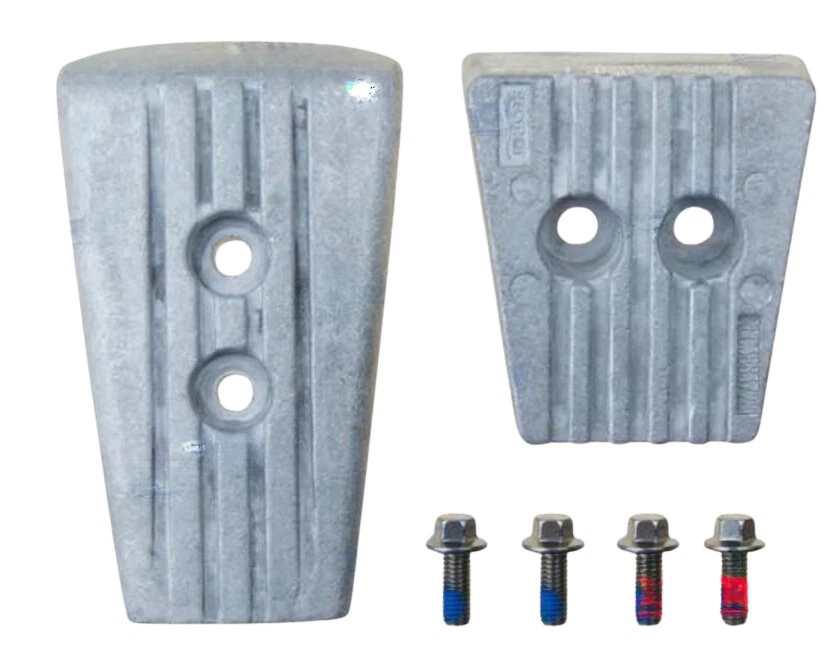 BOOT & MOTOR Recmar Aluminium Anodensatz für Volvo Penta SX-A / DPS