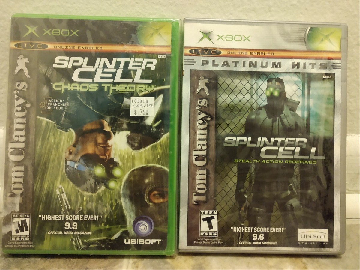 Tom Clancy's Splinter Cell Original Xbox Games UK