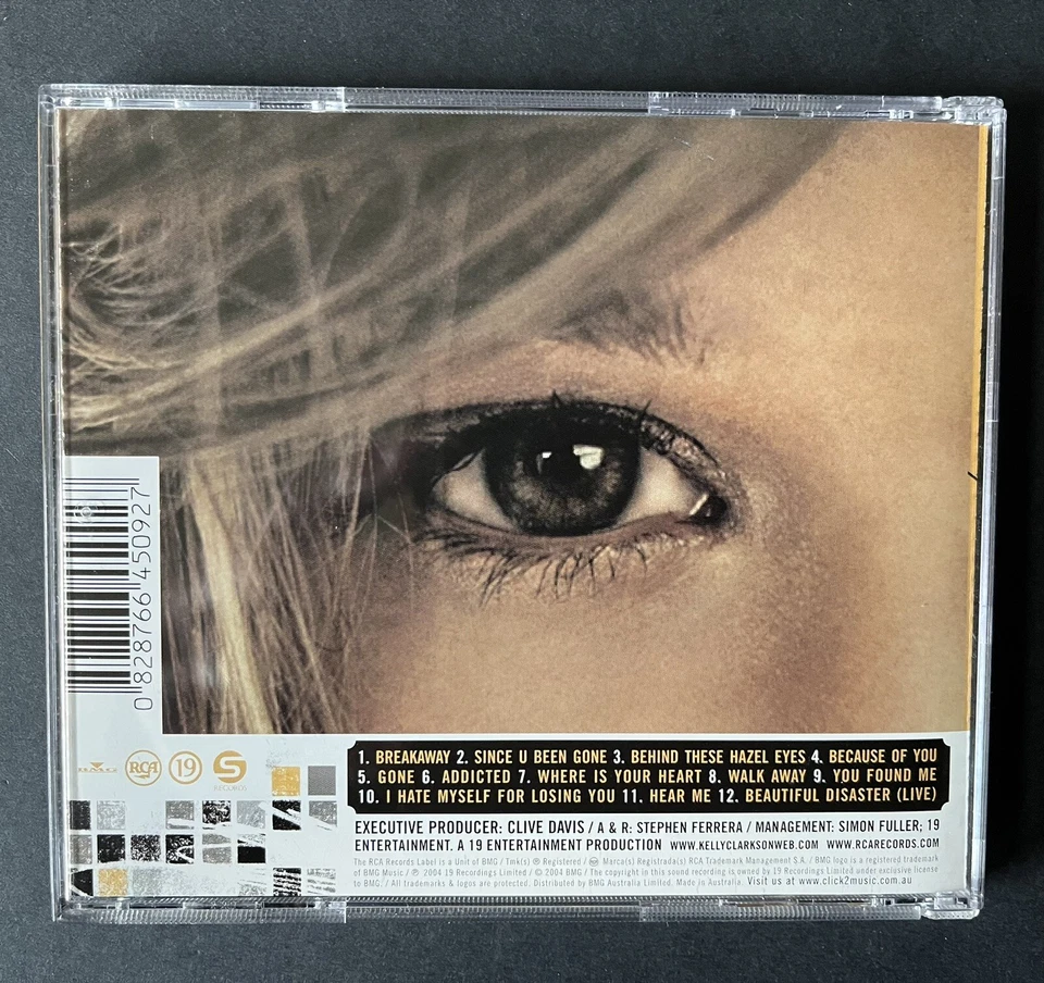 Kelly Clarkson - Breakaway - CD (Second Studio Album) - image 3 of 3