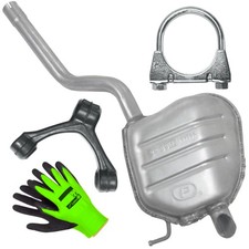 Auspuff Endtopf für Skoda Octavia 2 II Fließheck, Kombi 1.6 FSI (2004-10/2008)