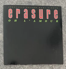 ERASURE oh l'amour 12" MAXI~ELECTRONIC HINRG EURO DISCO~NM-1986