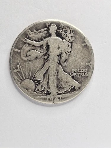 Photo of a 1941-P Walking Liberty Half Dollar from an eBay listing that sold on Jul 22, 2026
