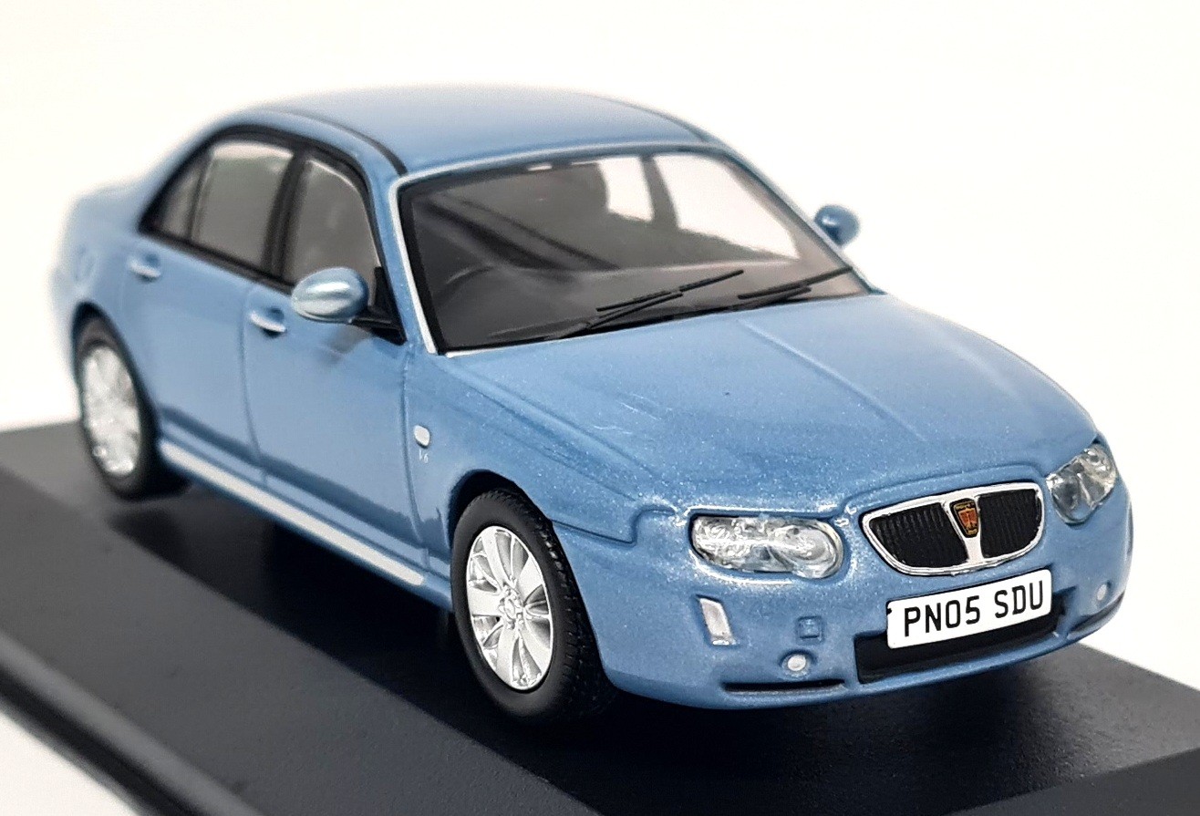 Vanguards 1/43 - Rover 75 Saloon V6 Ski Blue Diecast Scale Model Car