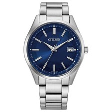 CITIZEN COLLECTION CB0300-53L Solar Atomic Stainless Men's Watch New in Box
