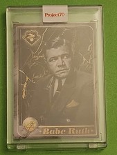 2021 Topps Project 70 - 2001 Topps Baseball Babe Ruth #551 2001 Topps