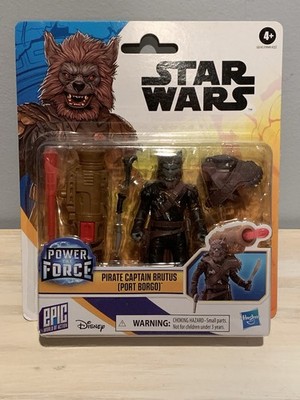 Star Wars 4” Epic World Of Action Pirate Captain Brutus Power the