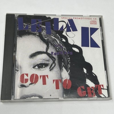 Leila K Got To Get CD Single Promo Arista ASCD-9932 Rob n Raz 1990 Dance Pop