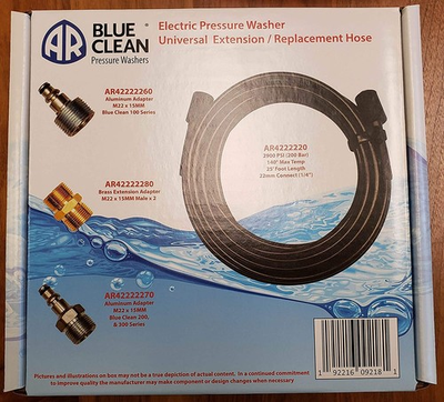 #ad New Ar Blue Clean Replace Extension Pressure Washer Hose 25#x27; Series 100 and 300 $71.55