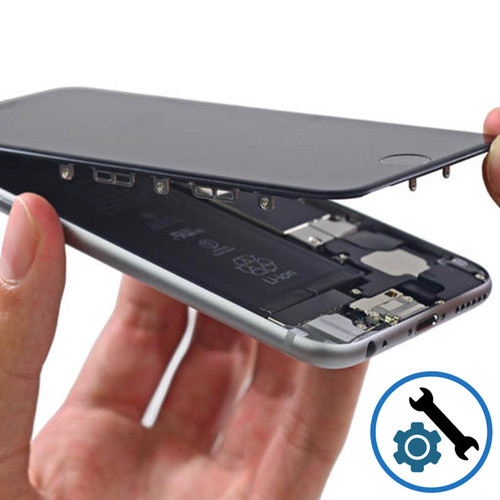Ersatzdisplay mit iPhone 8 Plus kompatibel, Scheibe vormontiert – Schwarz - Bild 3 von 6
