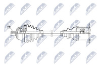 NTY Antriebswelle NPW-AU-055 FüR Audi
