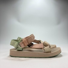 Teva Original Universal Metallic Pink Adjustable Sandals 1131611C Youth Size 12