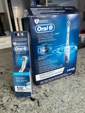 Braun Oral-B Genius Bluetooth Toothbrush Patient Starter Kit Extra Brush Head