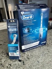 Braun Oral-B Genius Bluetooth Toothbrush Patient Starter Kit Extra Brush Head