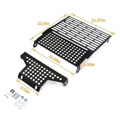 LGのBio Guard Grille Brush Guard Insert For Kubota Grand L3560 L4060 L4760 L5060