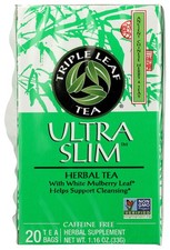 Ultra Slim Herbal Tea By Triple Leaf With White Mulberry Seeds