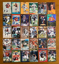 30) NFL  JOHN ELWAY   FOOTBALL CARDS   1987-1999  2- LIM ED.