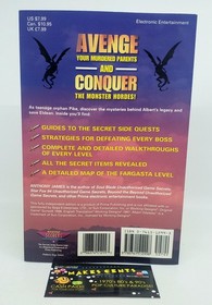 Albert Odyssey Unauthorized Game Secrets Prima Strategy Guide (Saturn) RARE