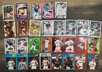 Miami Marlins 180 Card Team Lot