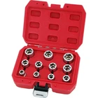 Neilsen 11pc Bolt Extractor Socket Set 3/8" Drive Damaged Rounded Nut Remover