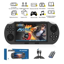 SF3000 4.5 Inch Handheld Retro Video Game Console 64G Built-in 20000+ Games