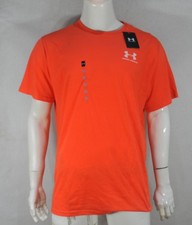 Under Armour Men's T-Shirt 2XL Loose Fit Sportstyle Orange NWT