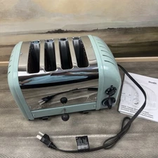 Williams Sonoma Dualit New Generation Classic 4-Slice Toaster Eucalyptus Read