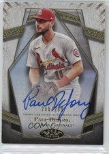2022 Topps Tier One Prime Performers 285/299 Paul DeJong #PPA-PD Auto 1g5d