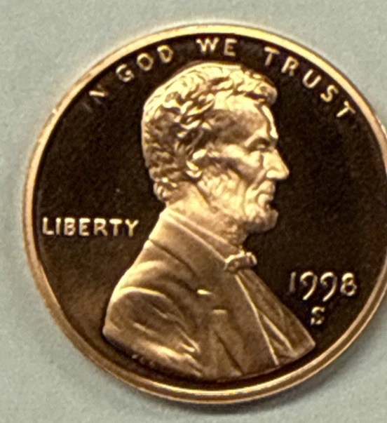 U.S. Mint 1998 Lincoln Memorial Small Cents (1959-2008) for sale