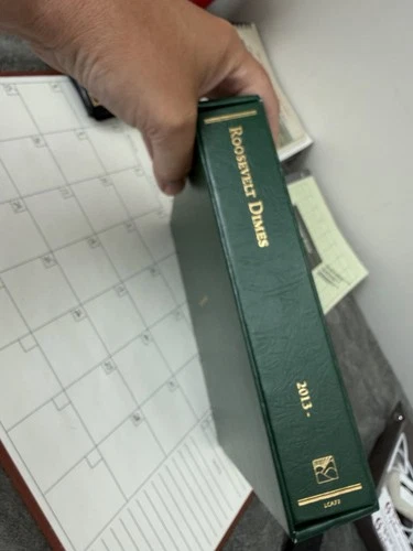 Roosevelt Dimes Album Silver Proof BU In Album 28 Coins 2013 - 2019 S Littleton