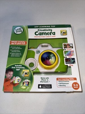 LeapFrog Creativity Camera with App and Protective Case-BRAND NEW & SEALED!