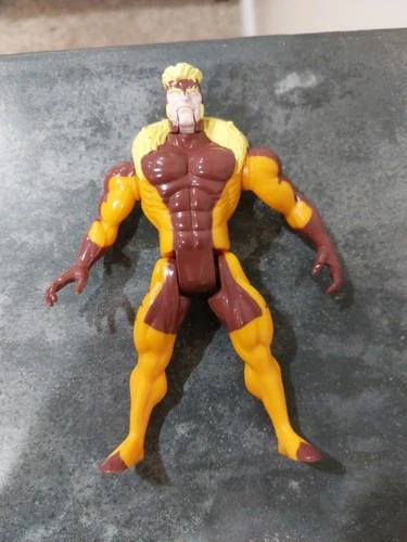 Vintage 1993 Marvel Comics Uncanny X-Men Sabretooth 5" Action Figure Toy Biz