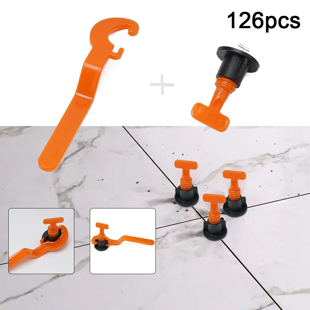 Tile Leveling System 20x Tile Leveler System Reusable Self Leveling  Compound Tile... 1/16 Tile Spacer, image size:1001x1001